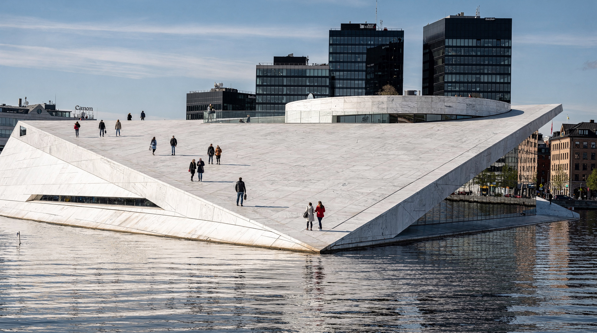 Bjørvika — the Opera House & Barcode