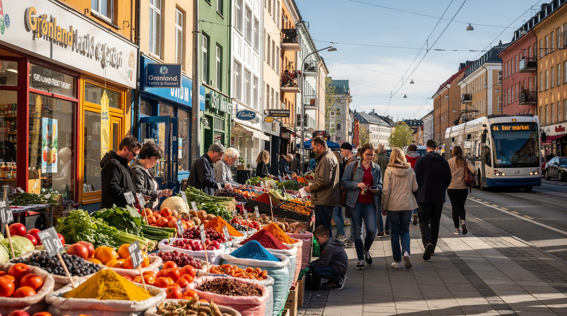 Grønland & Tøyen — multicultural Oslo, Norway