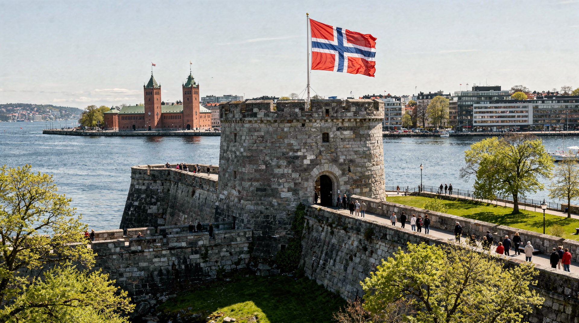 Guide de la forteresse d'Akershus : château médiéval, enceinte gratuite et Musée de la Résistance — Forteresse d'Akershus : enceinte et remparts gratuits, Musée de la Résistance, h