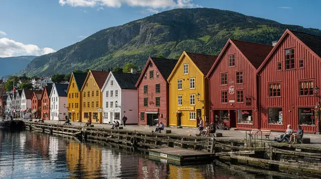Bergen: city sightseeing hop-on hop-off bus tour