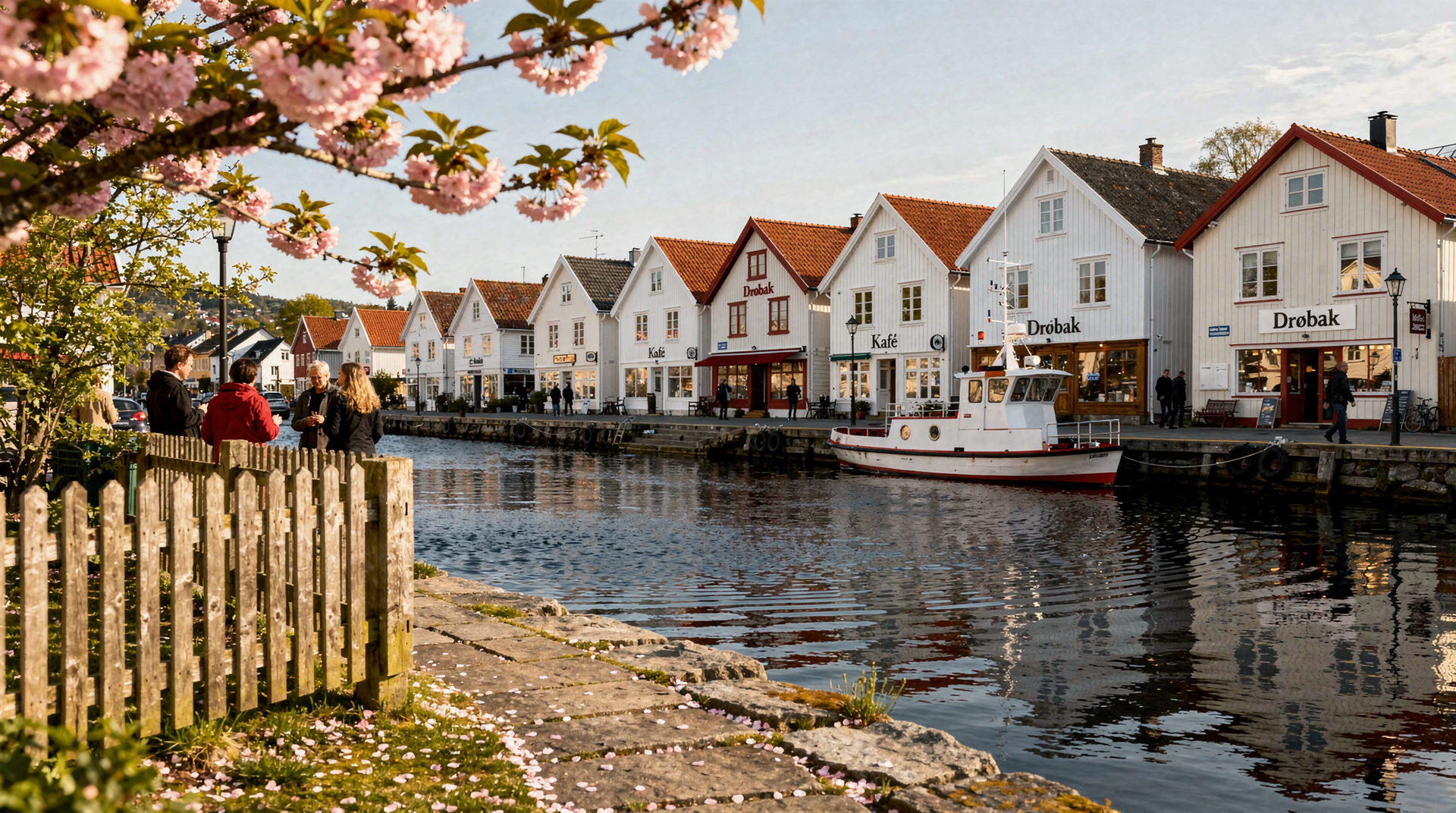 Drøbak day trip from Oslo: fjord town, Oscarsborg and the Christmas House — Day trip guide to Drøbak: the fjord town 50 minutes from Oslo by bus. Oscarsborg