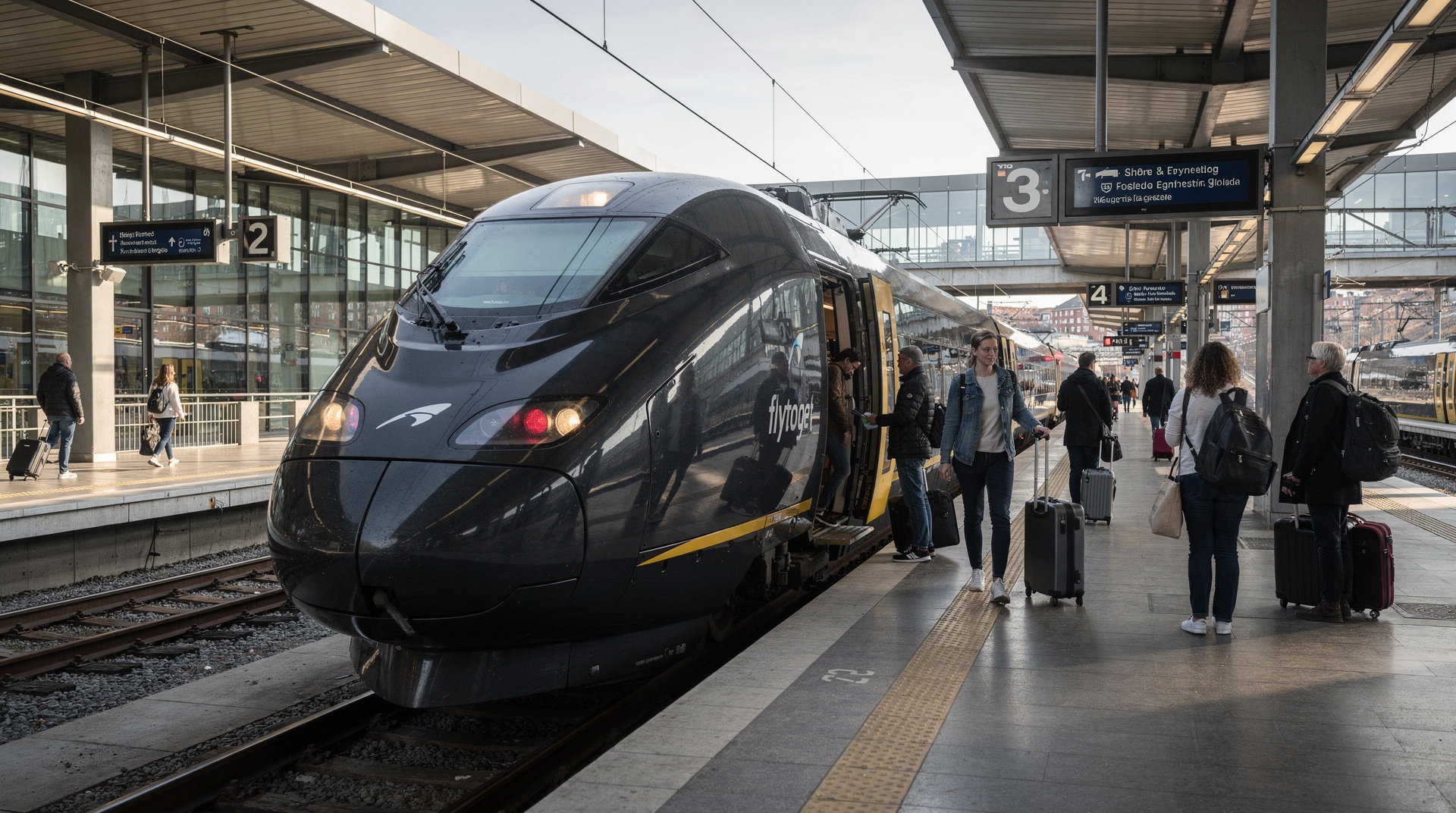 Flytoget vs Vy train: Oslo Airport transfer comparison — Flytoget: 19 min, NOK 243. Vy regional: 25–30 min, NOK 124. Full honest comparis