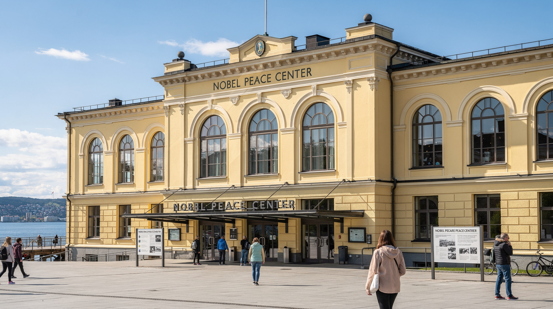 Centre Nobel de la Paix à Oslo : ce qu'on y trouve, vaut-il le détour, Oslo Pass — Le Centre Nobel de la Paix à Oslo : l'exposition permanente, l'installation Nobe