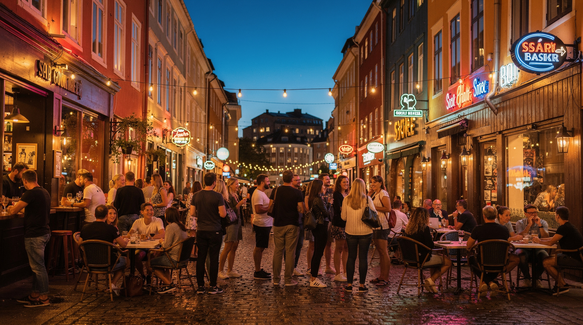 Oslo nightlife guide — districts, what to expect, how much it costs