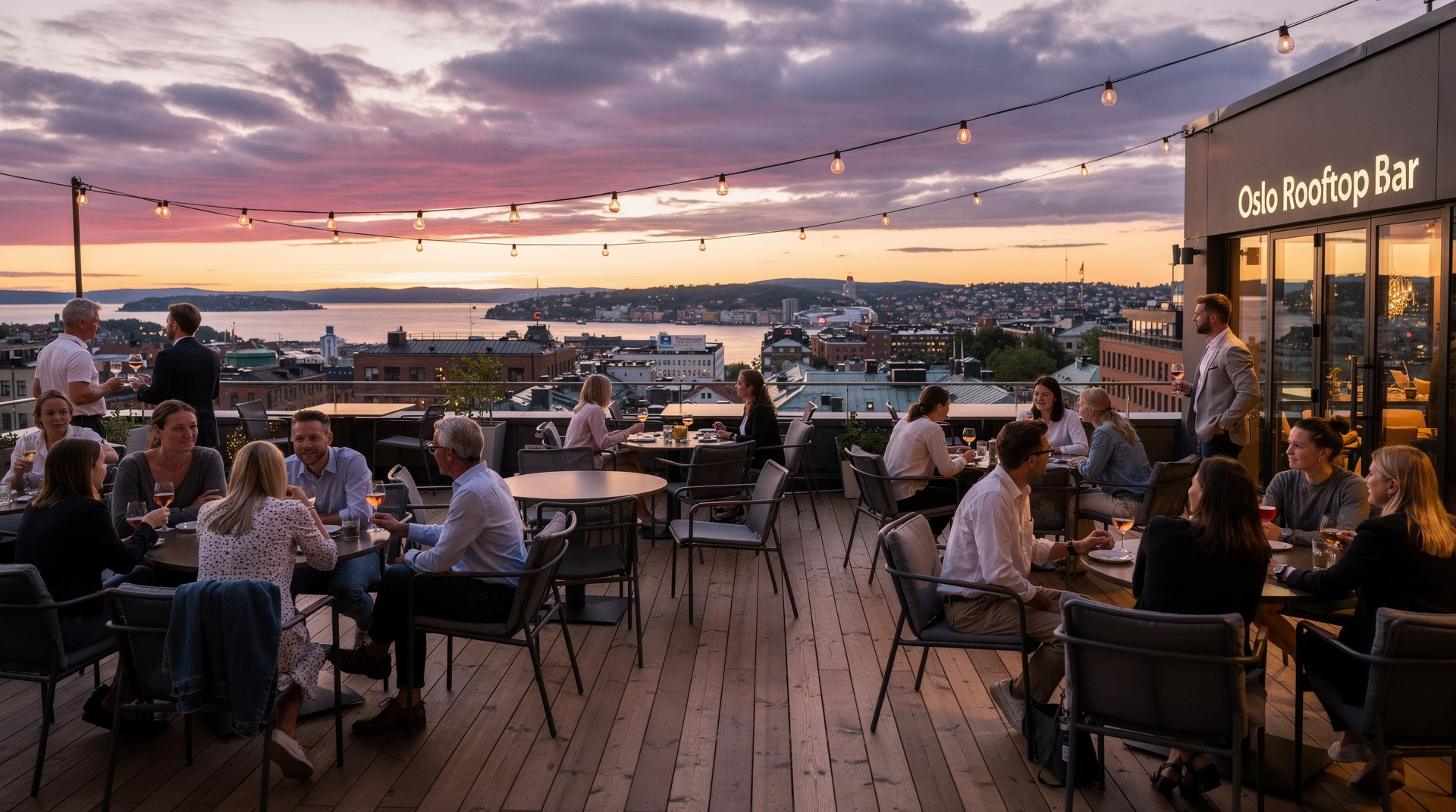 Rooftop bars in Oslo — the best view bars and terraces